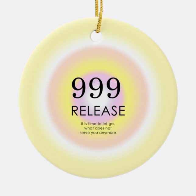 Décoration En Céramique Numéros d'anges modernes Numérologie Signification (Devant)