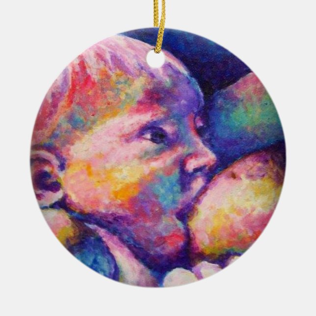 Décoration En Céramique Nursing (Devant)