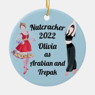 Décoration En Céramique Nutcracker Ornament - Arabian et Trepak Céramique