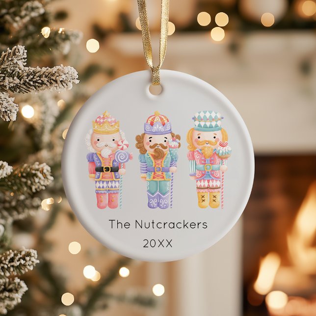 Décoration En Céramique Nutcracker Photo de Noël (Créateur téléchargé)