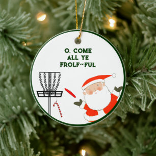 Décoration En Céramique Objet de collection personnalisé de Disc Golf 2023