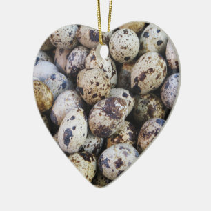 Décoration En Céramique Oeufs de caille