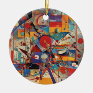 Décoration En Céramique Oeuvre Abstraite moderne