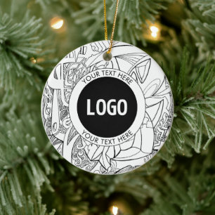 Décoration En Céramique Oeuvre d'origine moderne et logo