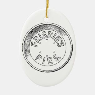 Décoration En Céramique Oeuvre en céramique de Frisbie Pie Tin