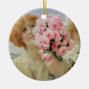 Décoration En Céramique Offrande d'été par Sir Lawrence Alma-Tadema