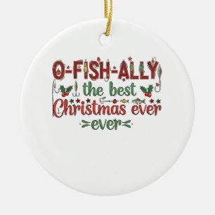 Décoration En Céramique Ofish Le Meilleur Fisher De Noël