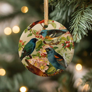 Décoration En Céramique Oiseaux nord-américains Gustav Mü tzel Carte po