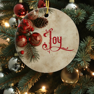 Décoration En Céramique Old Victorian Rustic Family Personalized