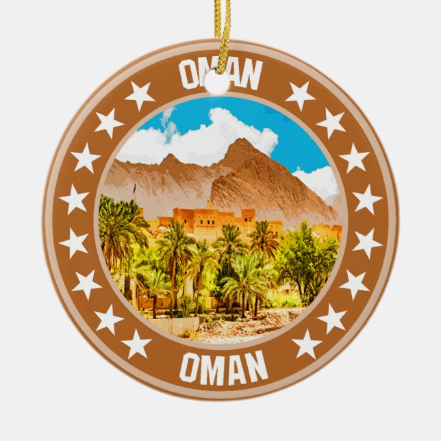 Décoration En Céramique Oman (Devant)