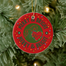 Options d'ornement multiples - Logo Merry & Bright
