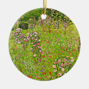 Décoration En Céramique Orchard Gustav Klimt avec Rose