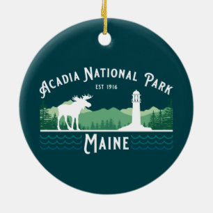 DÉCORATION EN CÉRAMIQUE ORGANISME DE VACANCES DU PARC NATIONAL DE L'ACADIE