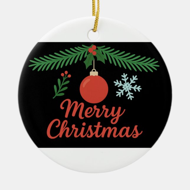 Décoration En Céramique Ornament (Devant)