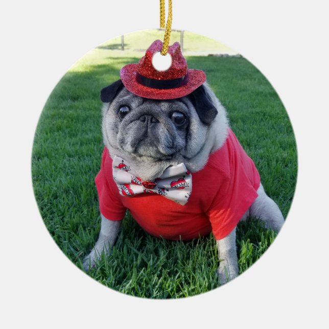 Décoration En Céramique Ornament Red Pickles (Devant)