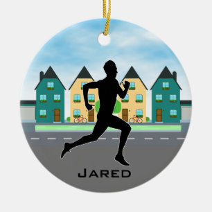 Décoration En Céramique Ornament Runner Jogger