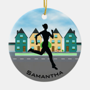 Décoration En Céramique Ornament Runner Jogger