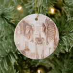 Décoration En Céramique Os de squelette de Léonard de Vinci, anatomie huma<br><div class="desc">Study of Skeletons (vers 1510) de l'artiste Leonardo da Vinci (1452-1519) est une peinture scientifique vintage de l'époque de la Renaissance. Dessin présentant plusieurs squelettes d'un corps humain sain à partir d'un couple de vues de côtes, la cage thoracique, bras, jambes, fémur, tibia, os pelviens, colonne vertébrale, etc. Un design...</div>