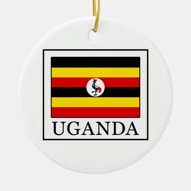 Décoration En Céramique Ouganda (Devant)
