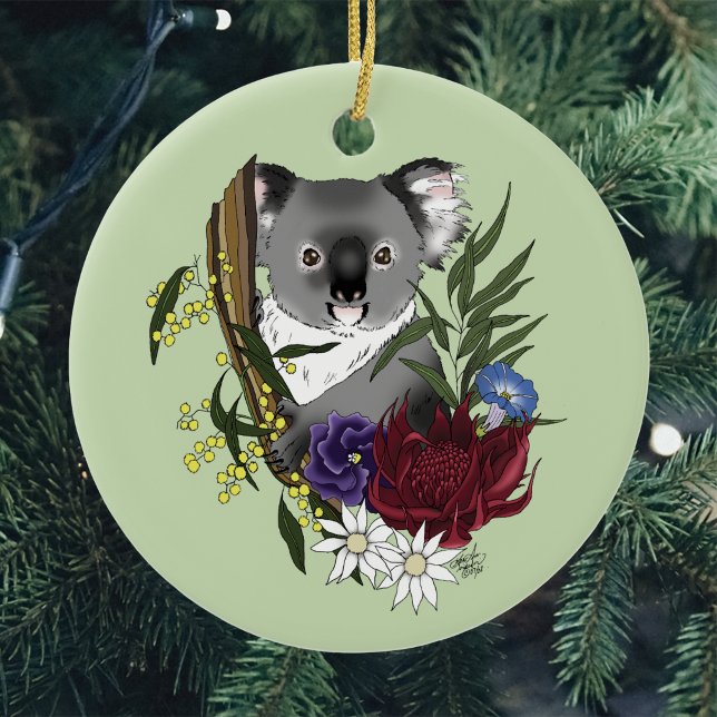 Décoration En Céramique Ours Koala (Créateur téléchargé)