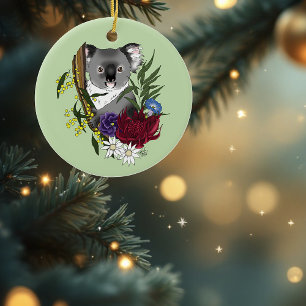 Décoration En Céramique Ours Koala