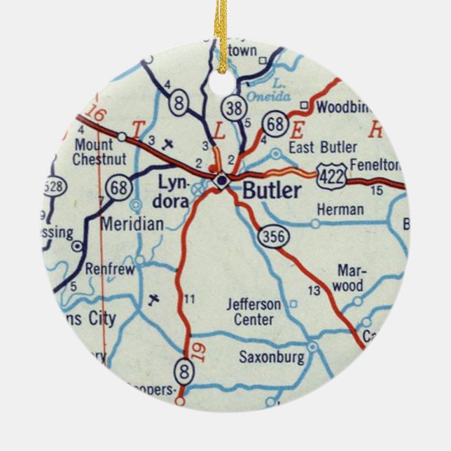 Décoration En Céramique PA Butler (Dos)