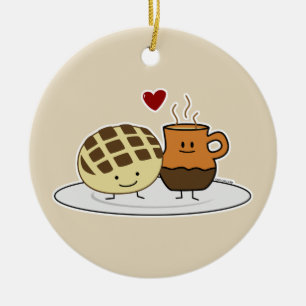 Décoration En Céramique Pain sucré Chocolat Chocolat Chocolat chaud Poule