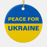Paix pour l'Ukraine Pavillon ukrainien