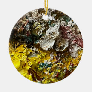 Décoration En Céramique Palette de l'artiste #1