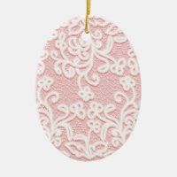 Pâlissez - la dentelle rose, blanc, cru,