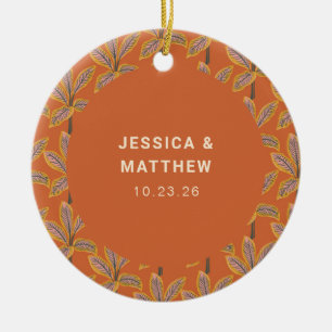 Décoration En Céramique Palmiers Tropicaux Personnalisés Destination Maria