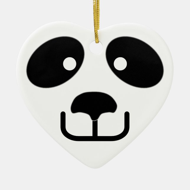 Décoration En Céramique Panda (Devant)