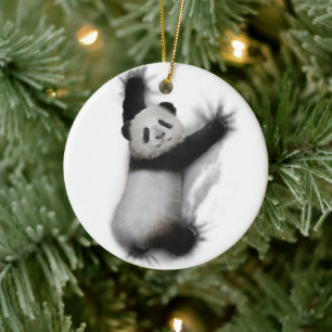 Décoration En Céramique Panda Chemise Humoristique Graphisme Animal T-Shir