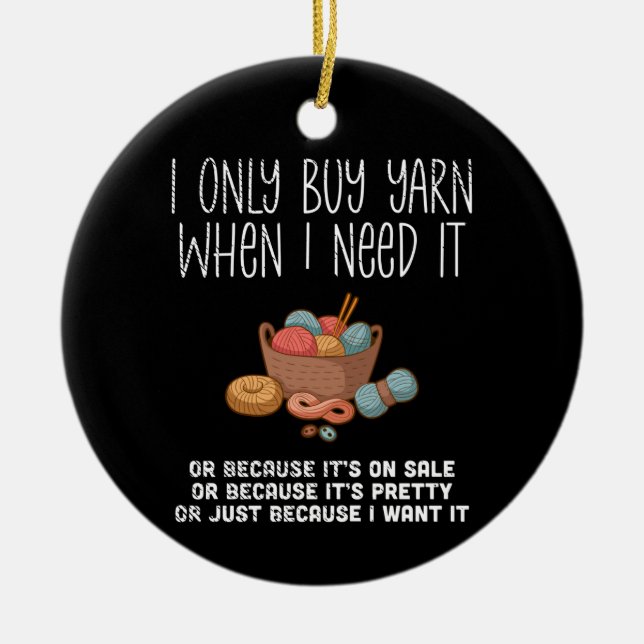 Décoration En Céramique Panier Tricot tricot (Devant)