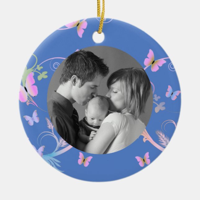 Décoration En Céramique Papillon (Devant)