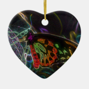 Décoration En Céramique Papillon Art numérique Nature Ornament