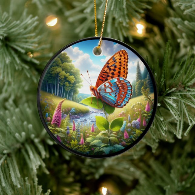 Décoration En Céramique Papillon fritillaire charmant d'Atlantis (Créateur téléchargé)