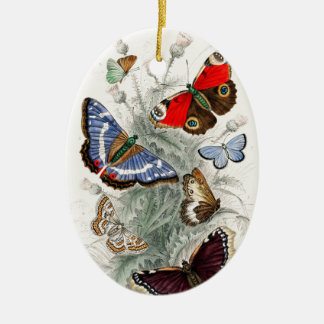 Décoration En Céramique Papillons vintages