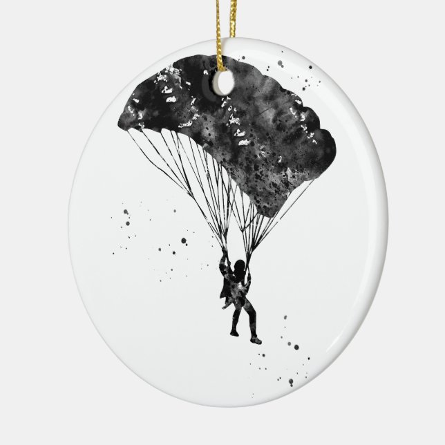 Décoration En Céramique Parachutiste (Gauche)