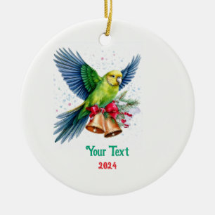 Décoration En Céramique Parakeet Vacances