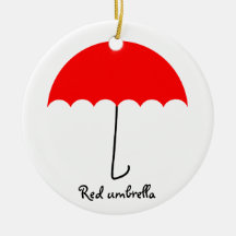 Parapluie rouge