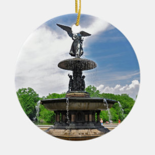 Décoration En Céramique Parc central de Bethesda "Ange des Eaux", New York