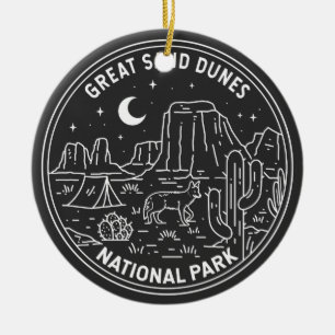 Décoration En Céramique Parc national des grandes dunes de sable Colorado 