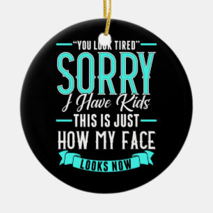 Décoration En Céramique Parent inspiré Parent Parent apparenté Papa Design