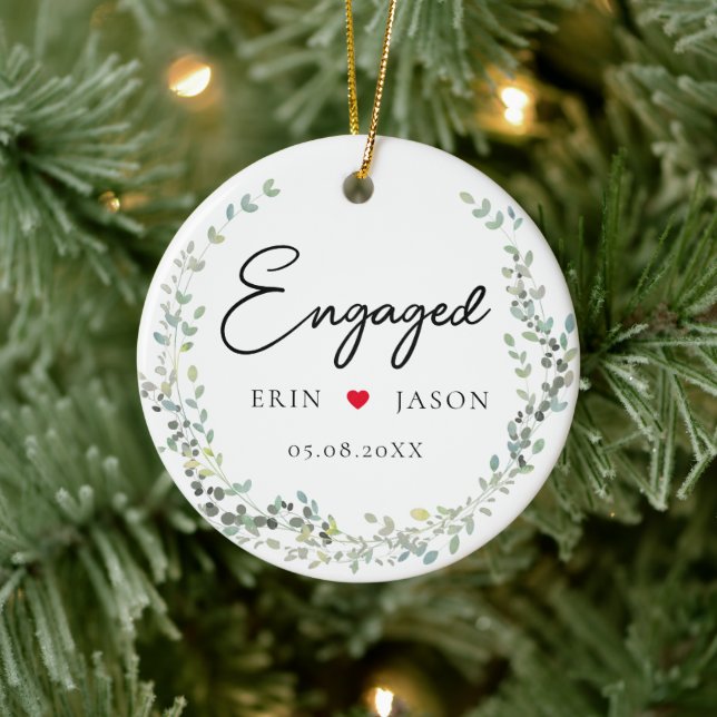 Décoration En Céramique Parfait ! Élégant, Simpel, Wreath (Arbre)