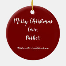 Parker Noël Ornament 2024