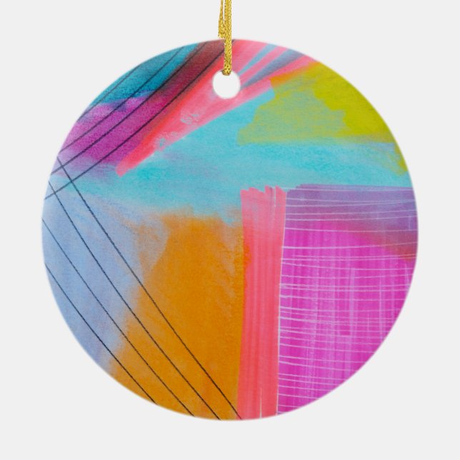 Décoration En Céramique Partie dans une boîte (Dos)