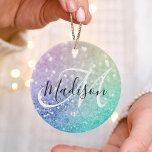 Décoration En Céramique Parties scintillant Bokeh Glamour Élégant<br><div class="desc">Personnalisez facilement cet élégant motif de parties scintillant bokeh coloré avec votre nom et/ou monogramme personnalisés.</div>