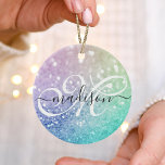 Décoration En Céramique Parties scintillant Bokeh Glamour Élégant<br><div class="desc">Personnalisez facilement cet élégant motif de parties scintillant bokeh coloré avec votre nom et/ou monogramme personnalisés.</div>