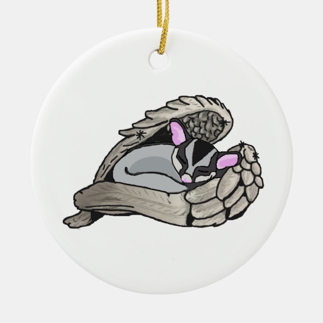 Décoration En Céramique Partis, Mais Toujours En Souvenir (Devant)